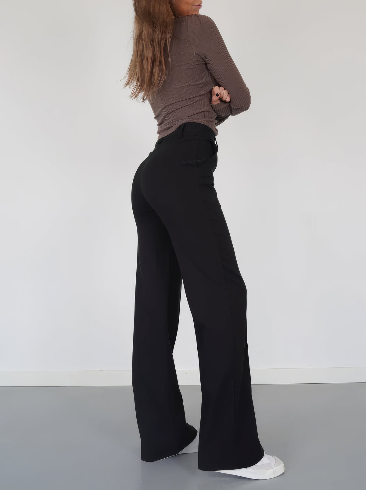 High-Waisted broek