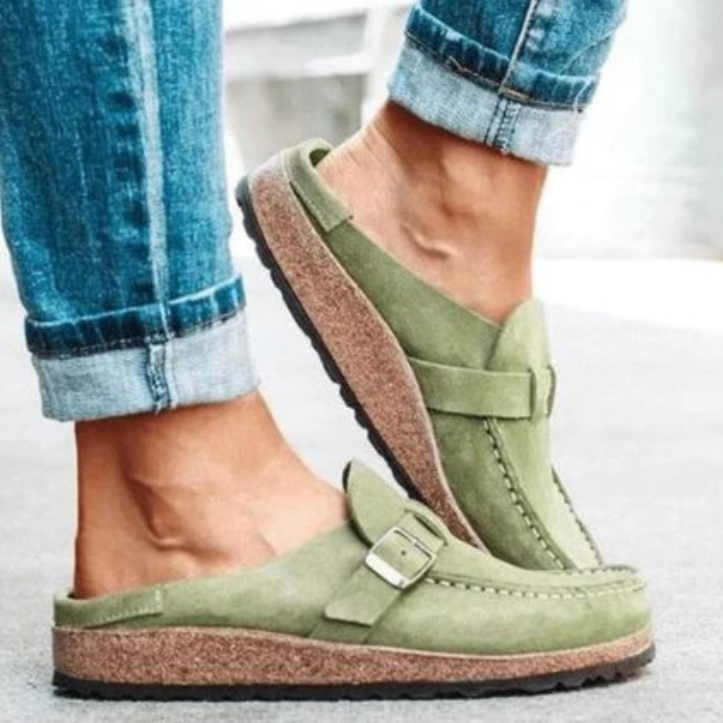 Comfort-Clogs in retro-stijl