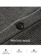 Rens merinowol vest