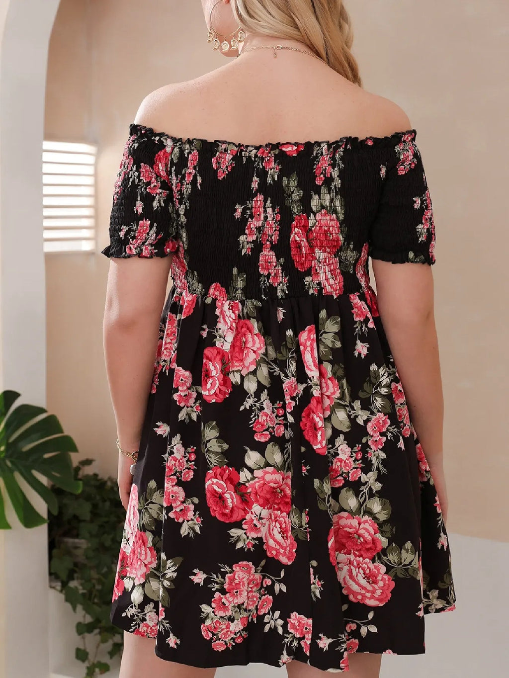 Lolita off-shoulder zomerjurk
