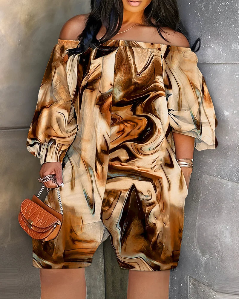 Kyra plus size playsuit