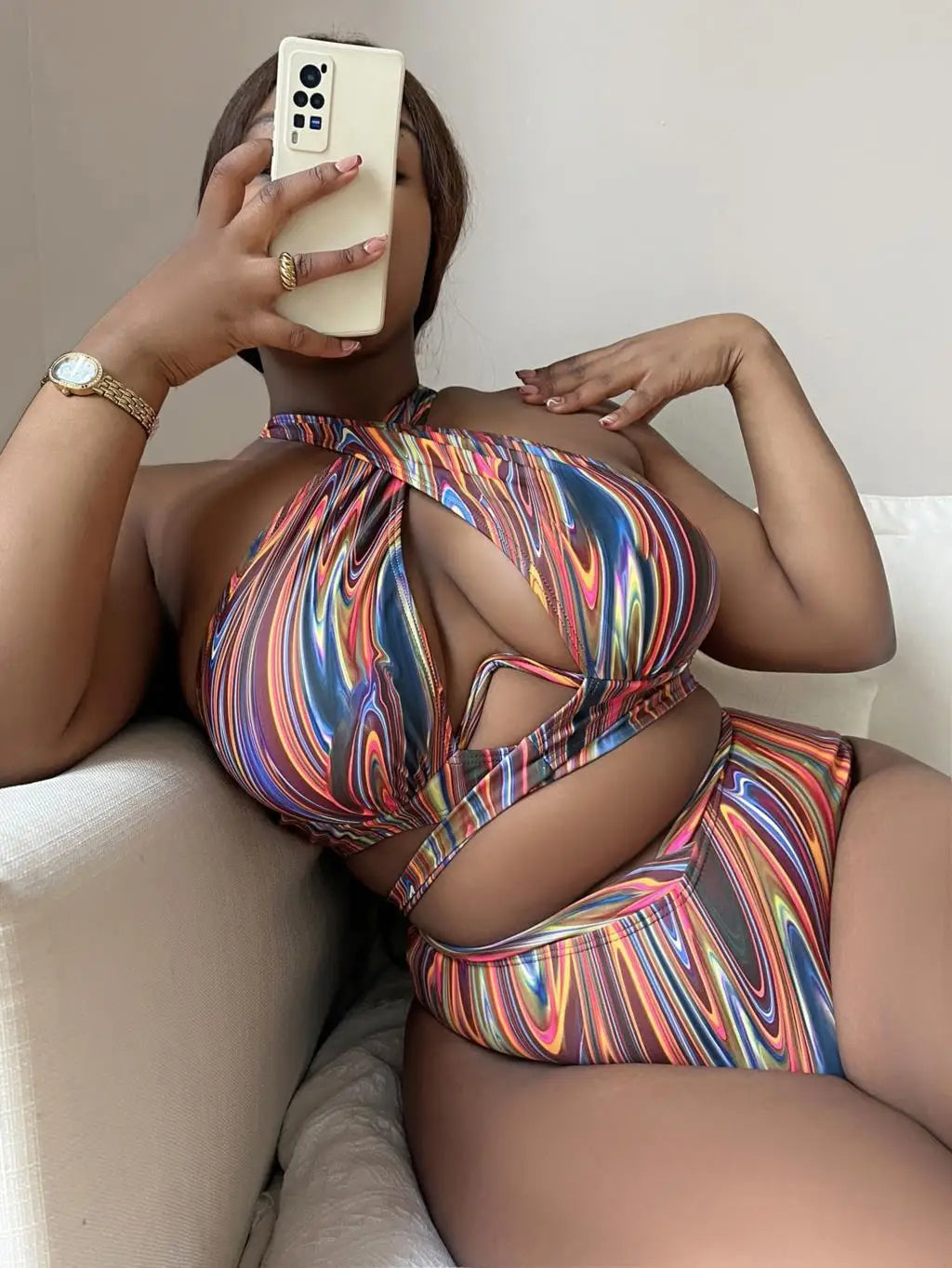 Carmina plus-size bikini