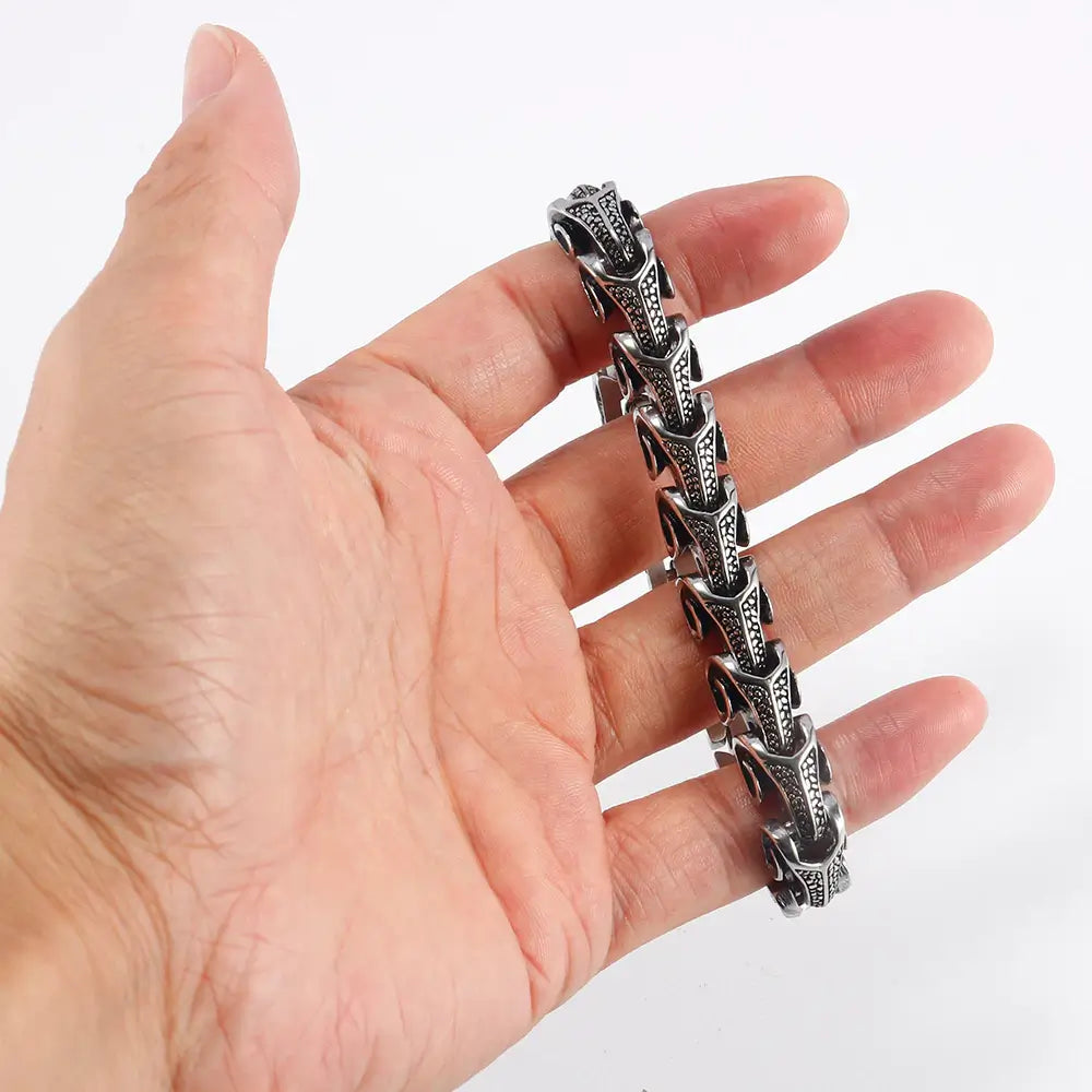 Mannen draak vorm armband