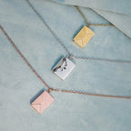 Envelop locket ketting