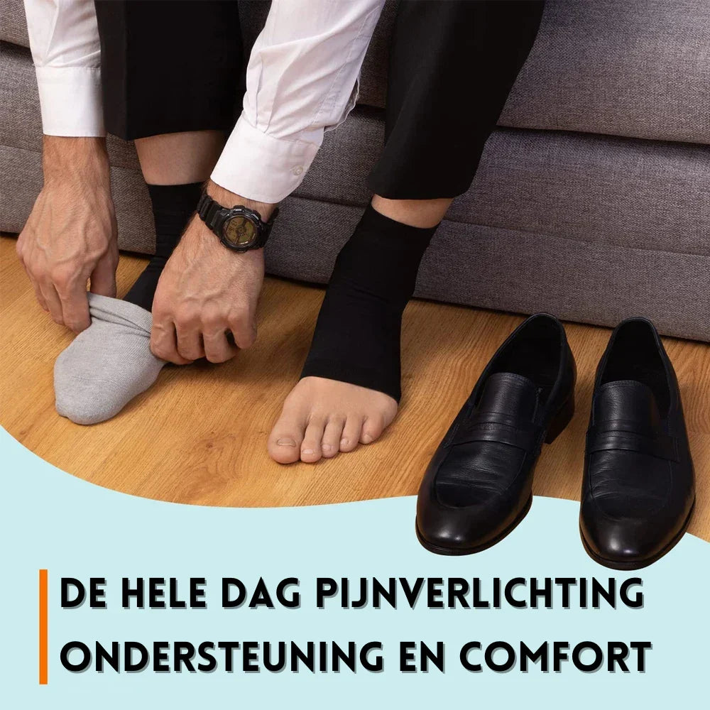 Neuropathie verlichtende enkel sokken – neuropathy compressie ontwerp