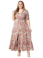 Marga plus-size zomerjurk