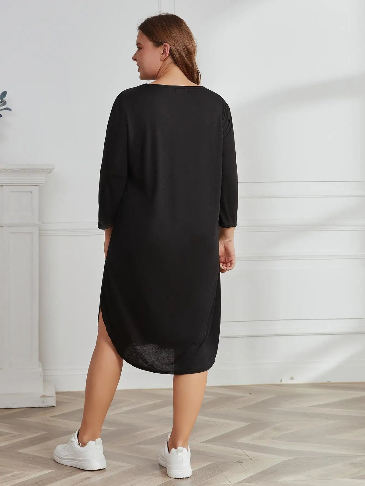 Gemma plus-size zomerjurk