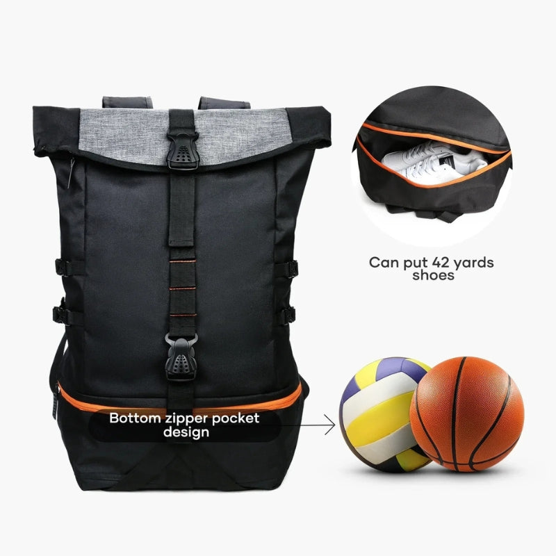 Multifunctionele 35L rugzak voor sport en reizen