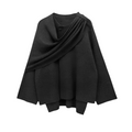 Dames winterponcho