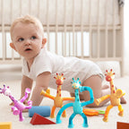 Flexibel giraffe speelgoed met zuignap — afbeelding 9