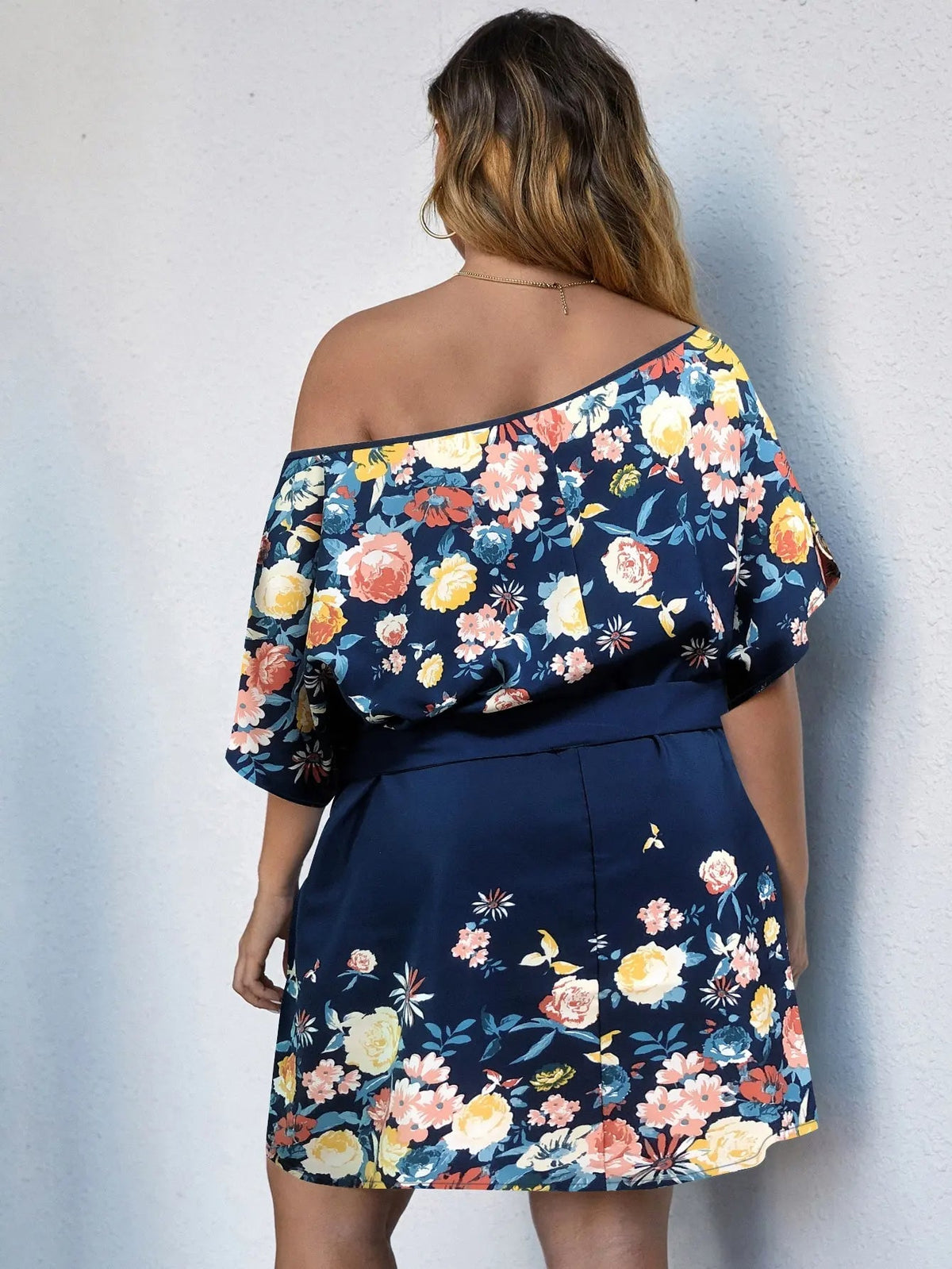 Gladys plus-size zomerjurk