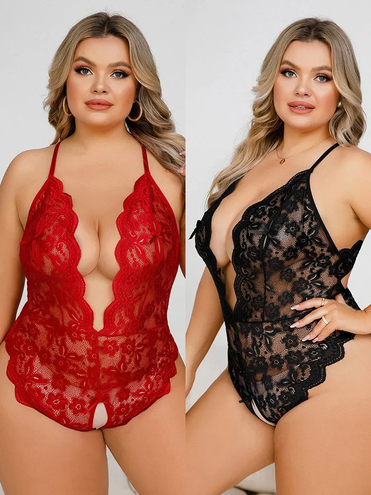 Suze plus-size lingerieset