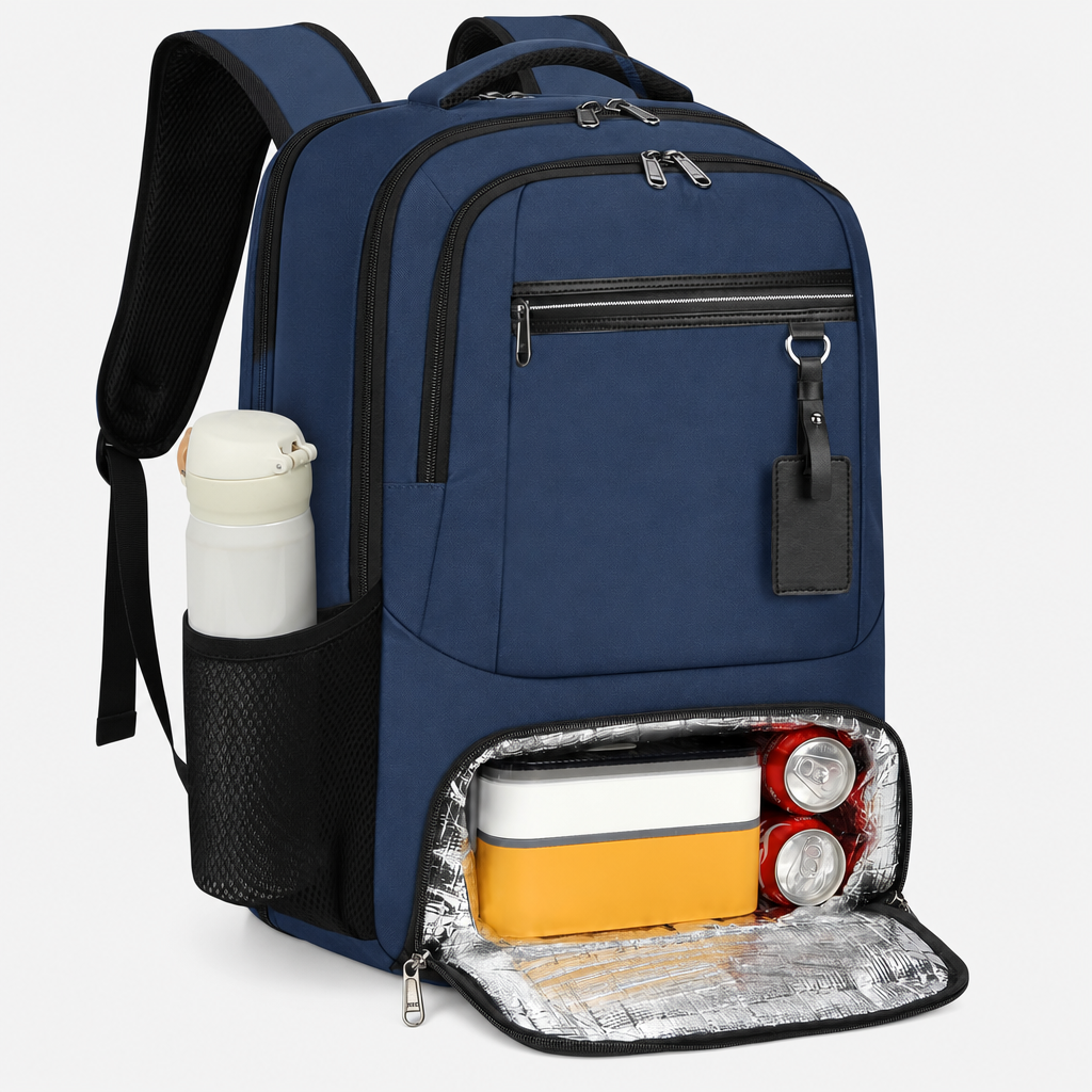 Rugzak met laptopvak & koelvak
