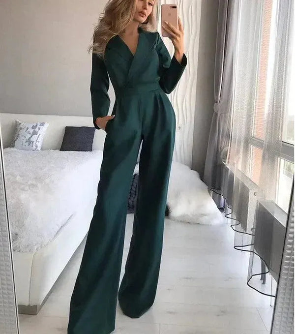 Jumpsuit met lange mouwen