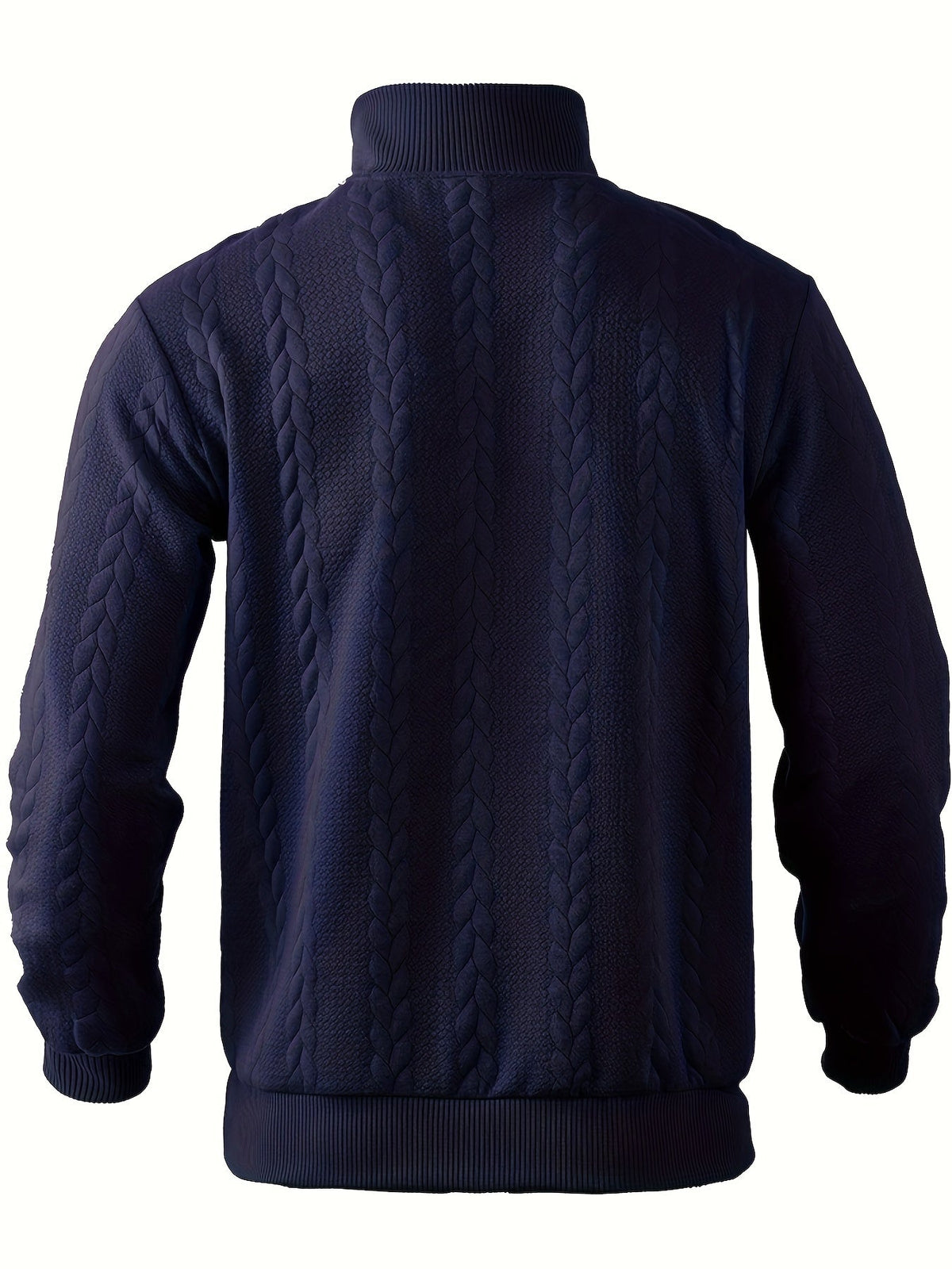 Vintage heren trui met rits