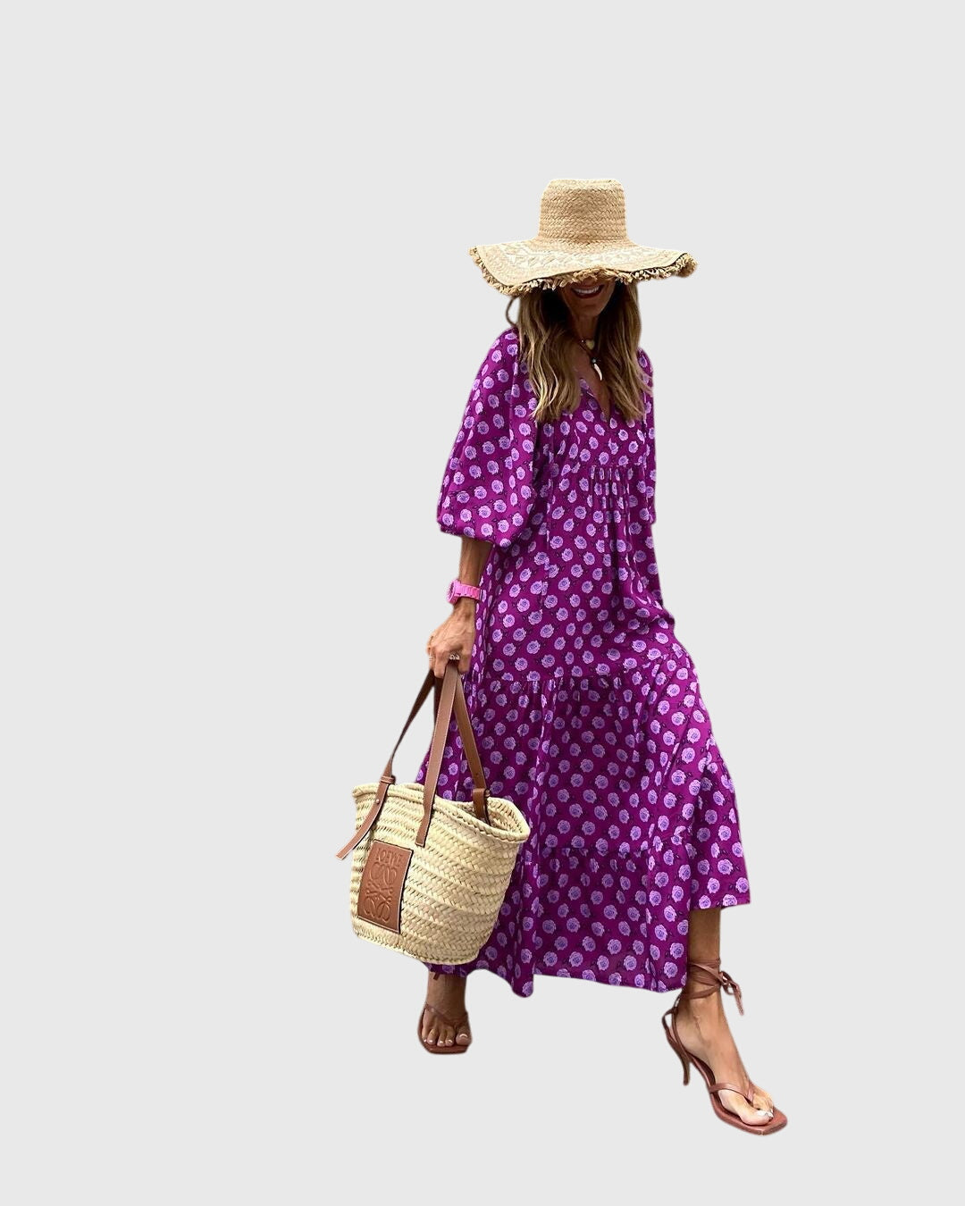 Philine | Luchtige maxi-jurk in bohostijl