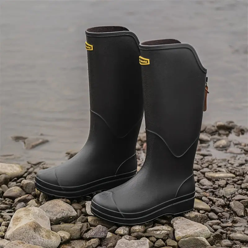 Dames regenlaarzen van PVC met antislipzool