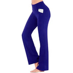 Dames yogabroek met hoge taille
