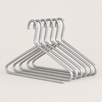 Massieve matte kledinghangers – set van 5