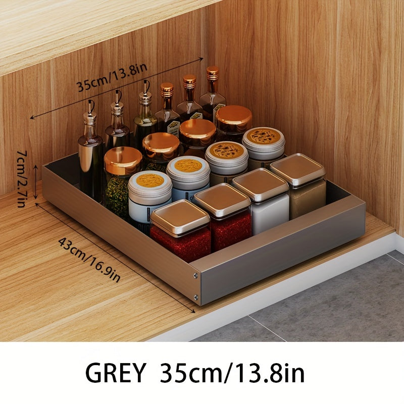 Uittrekbare keukenkast organizer
