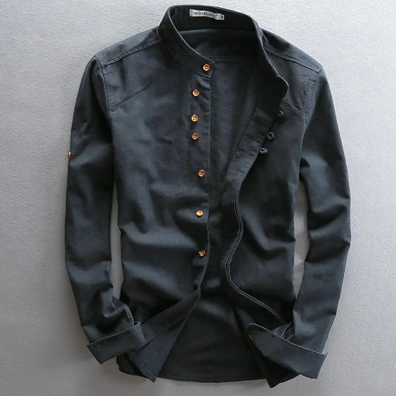 Stijlvol heren vrijetijdsshirt met knoopsluiting