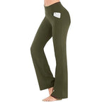 Dames yogabroek met hoge taille