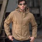 Militair softshelljack voor heren Engelbert — afbeelding 3