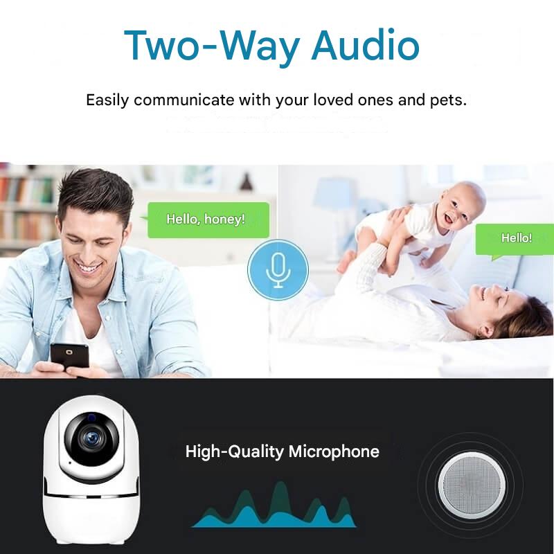 Roterende wifi binnencamera