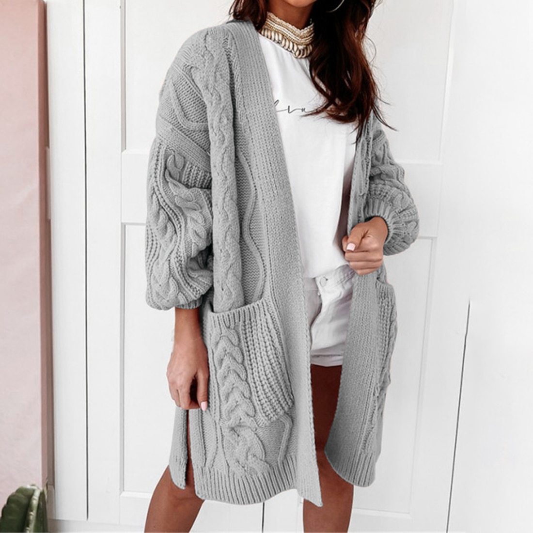 Gebreide cardigan voor dames