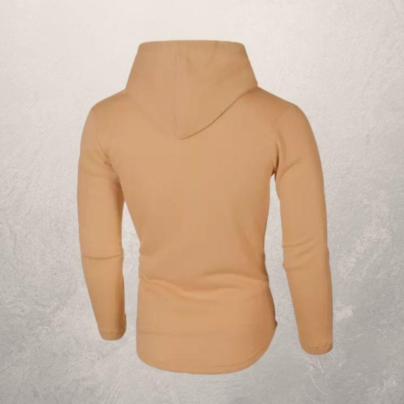 Slim fit hoodie voor heren