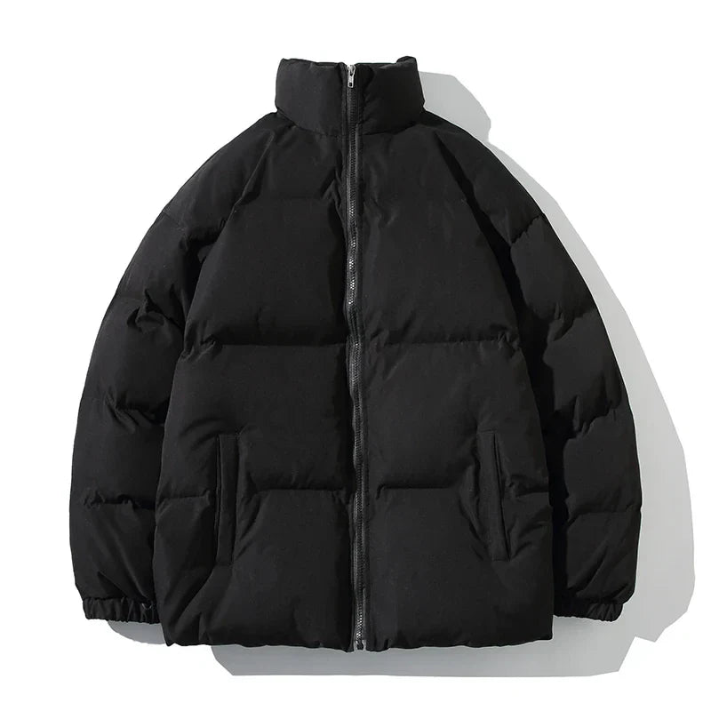 Casual winterjack met opstaande kraag