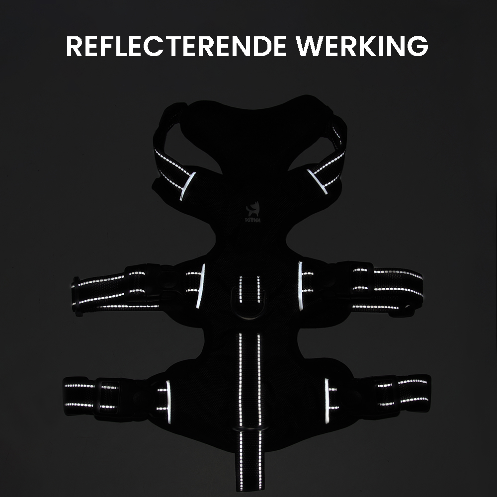 Reflecterend anti-trek hondentuig