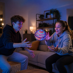 OrbFlyer LED zweefbal boemerang — vliegt terug naar je hand