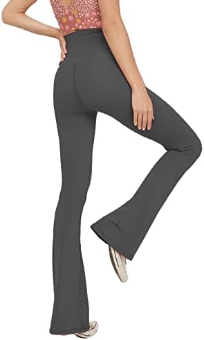 Flared yoga leggings