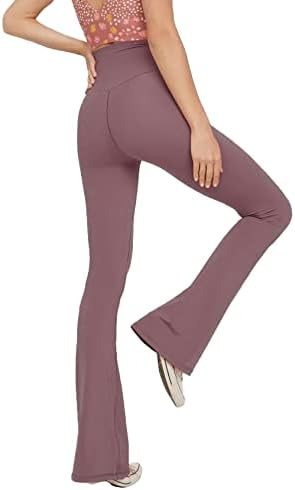 Flared yoga leggings