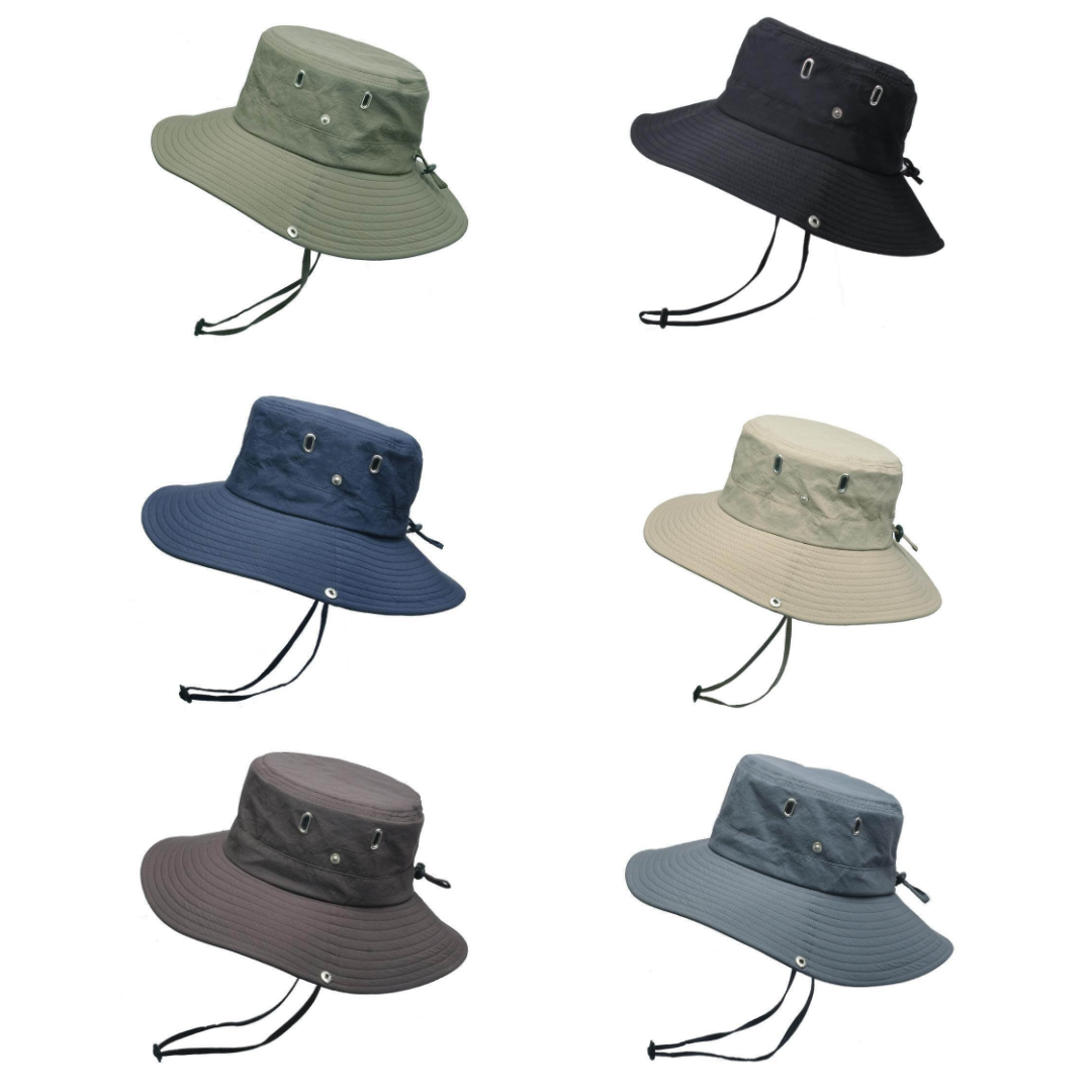 Outdoor buckethat met uv-bescherming