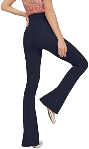 Flared yoga leggings