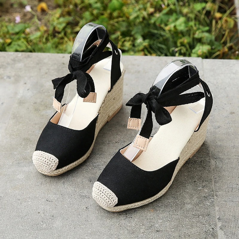 Espadrille sandalen voor dames