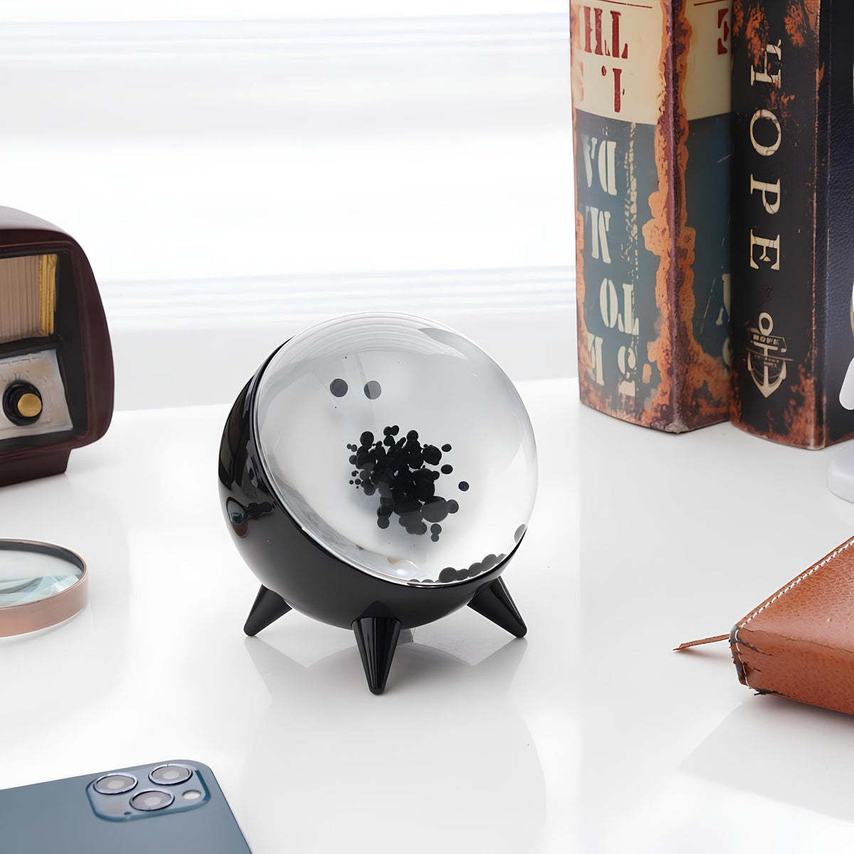 Muziek-Reactieve ferrofluid display