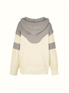 Sweater met capuchon en koord