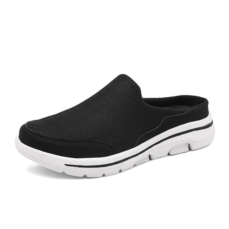 Luchtige heren instapslippers met comfortabel voetbed