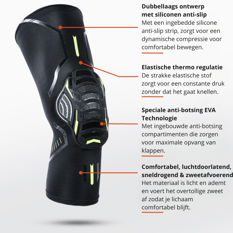 Knieband, set van 2