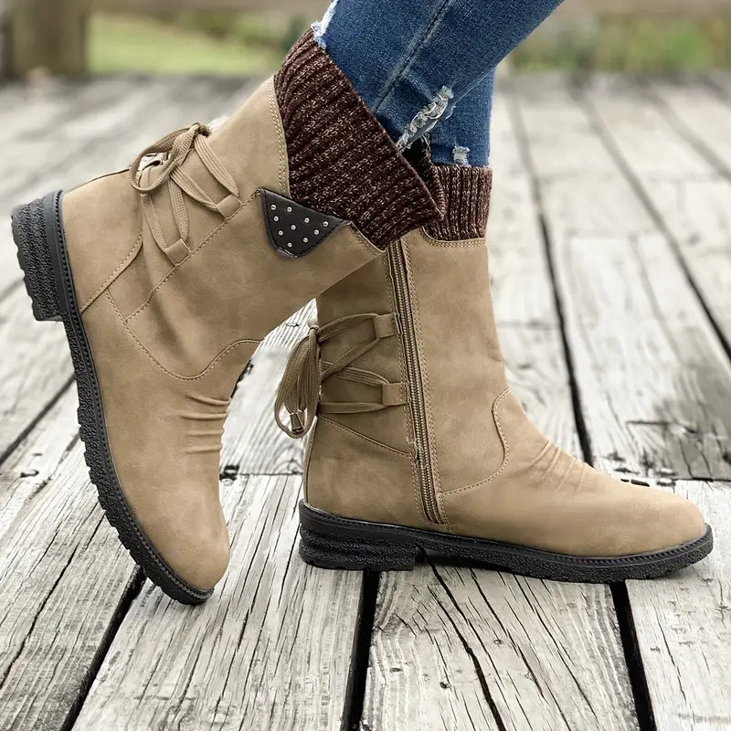 Dames winterlaarzen met fleece voering — afbeelding 9