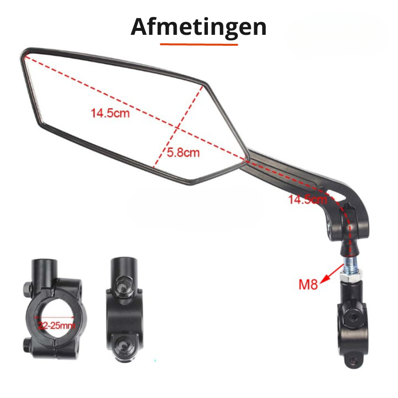 FlexiView – de onmisbare (brom)fietsspiegel voor rijden