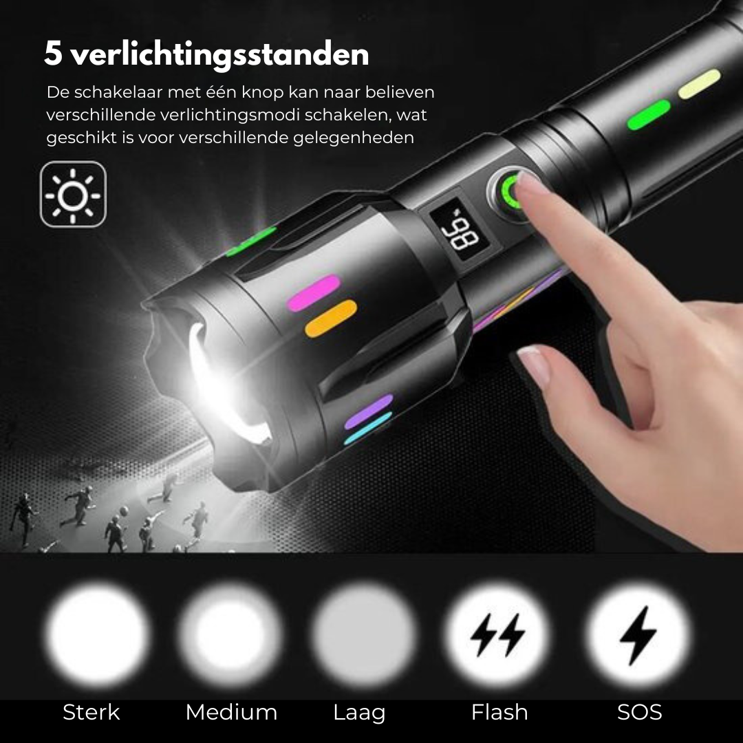 Militaire LED zaklamp