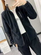 Ademende fleece jas