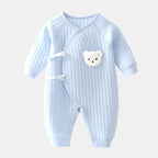 Babyromper met beertje - voorjaar & herfst kleding
