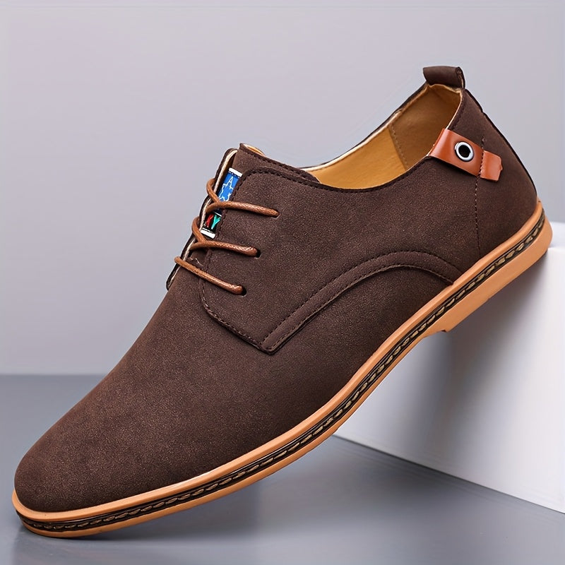 Klassieke veterschoenen met gedempte zool