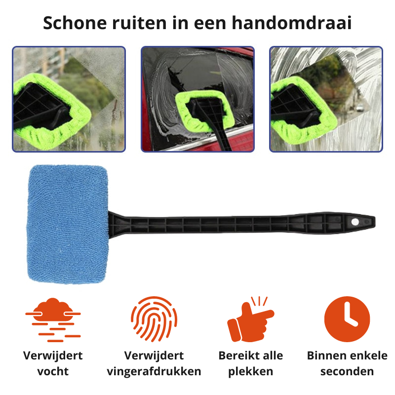 Schoonmaakborstel voor autoruiten
