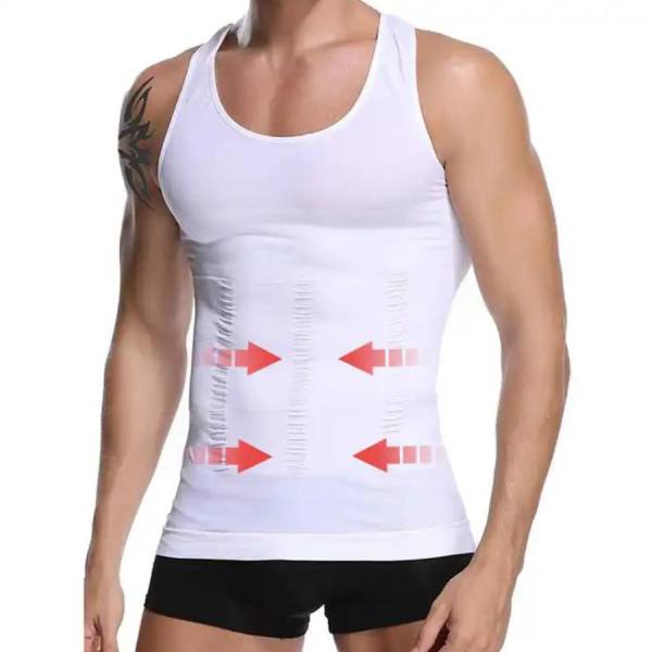 Corrigerend herenhemd met shaping effect